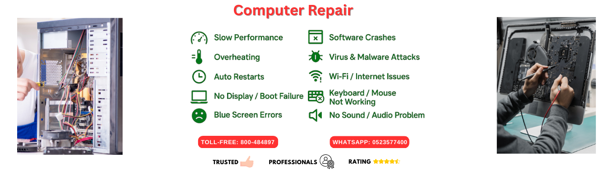 Computer Repair in Dubai The Greens